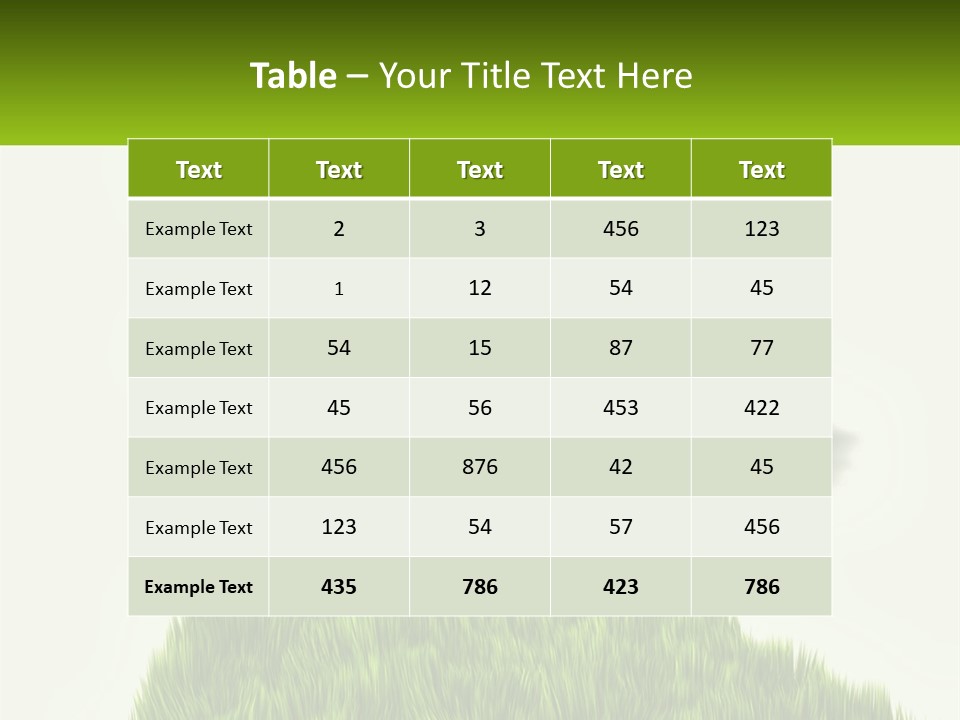 Environment Development Soil PowerPoint Template