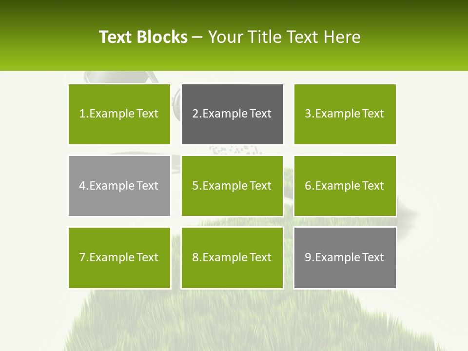 Environment Development Soil PowerPoint Template