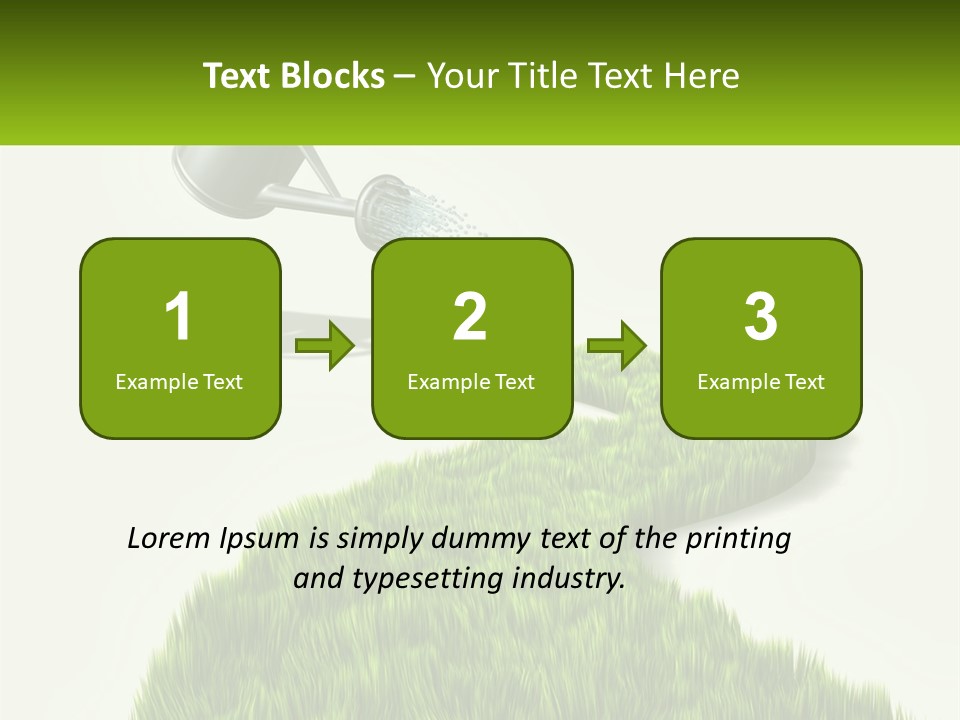 Environment Development Soil PowerPoint Template