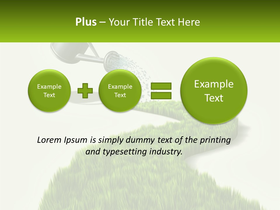 Environment Development Soil PowerPoint Template