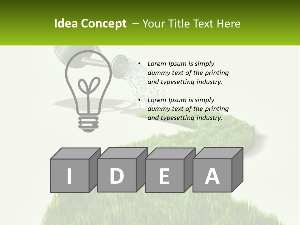 Environment Development Soil PowerPoint Template