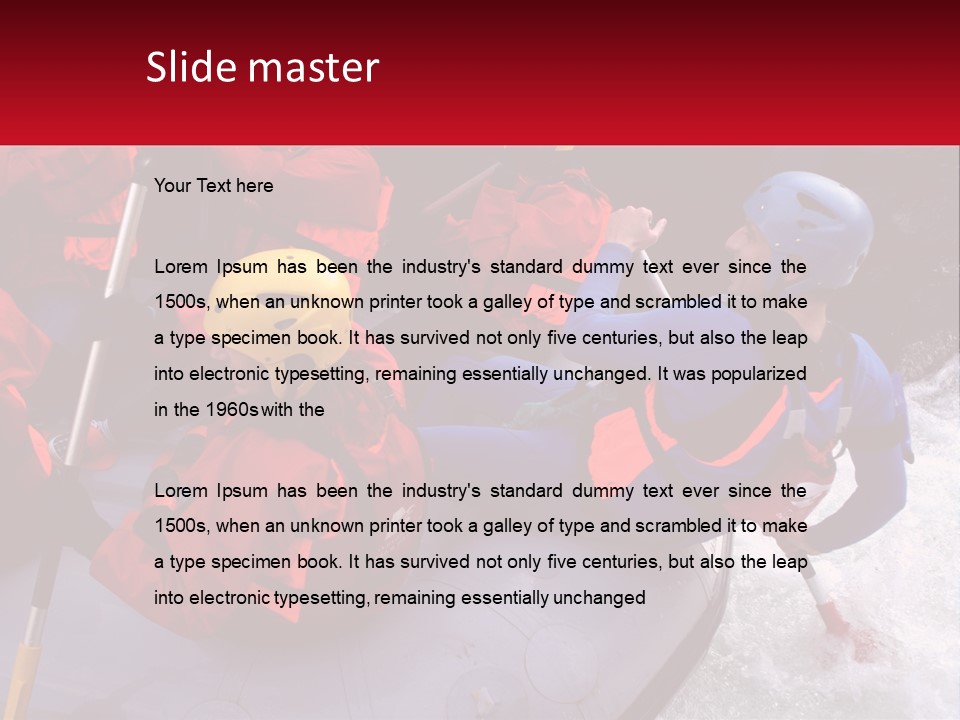 Outdoor Team Sports PowerPoint Template