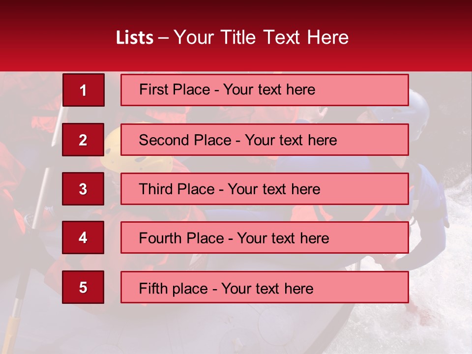 Outdoor Team Sports PowerPoint Template