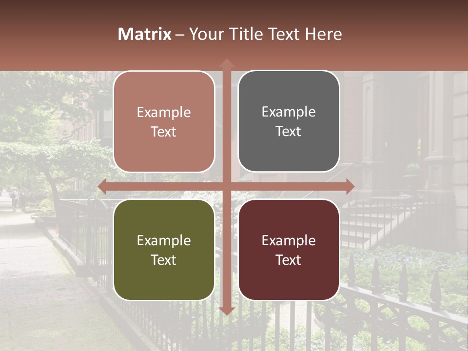 Brownstone Urban Luxury PowerPoint Template