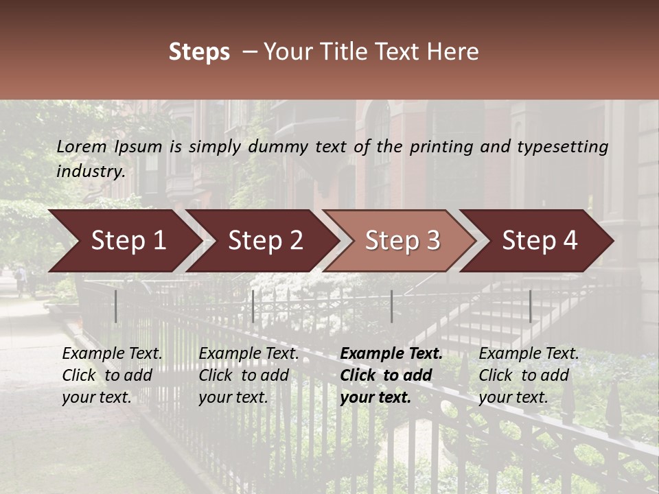 Brownstone Urban Luxury PowerPoint Template
