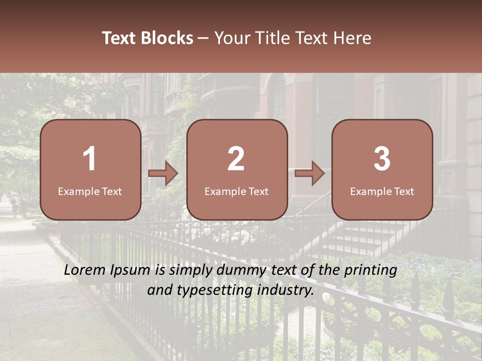 Brownstone Urban Luxury PowerPoint Template