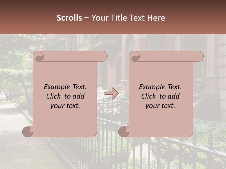 Brownstone Urban Luxury PowerPoint Template