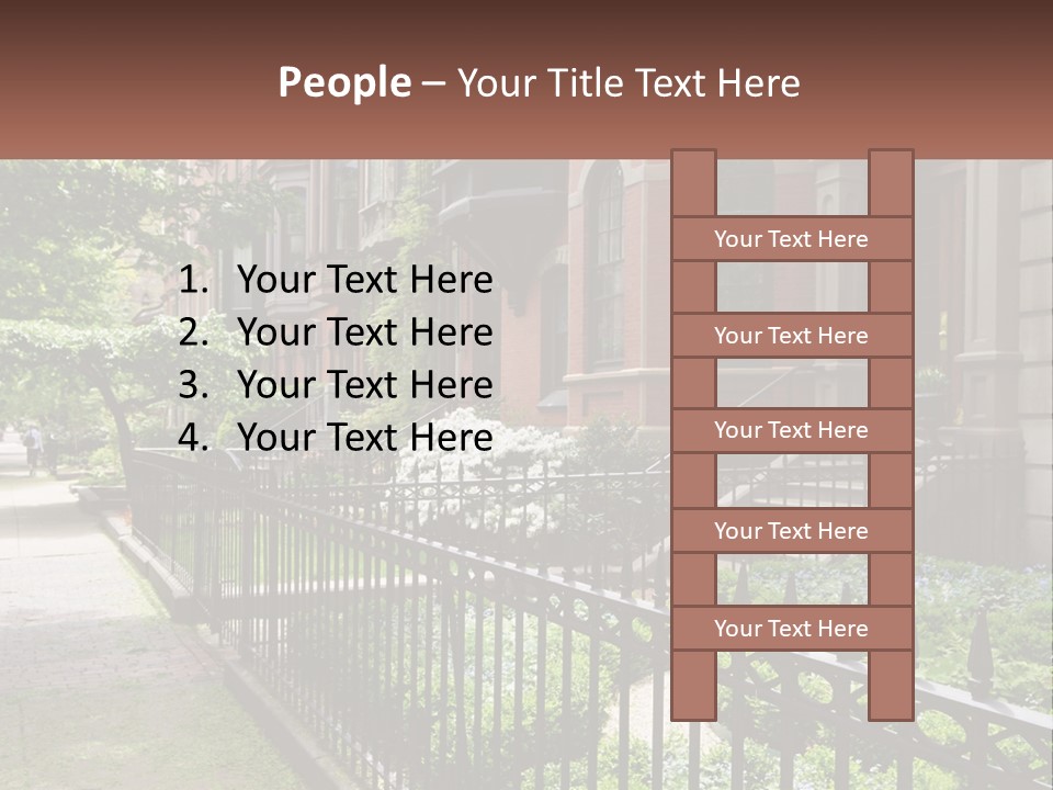 Brownstone Urban Luxury PowerPoint Template