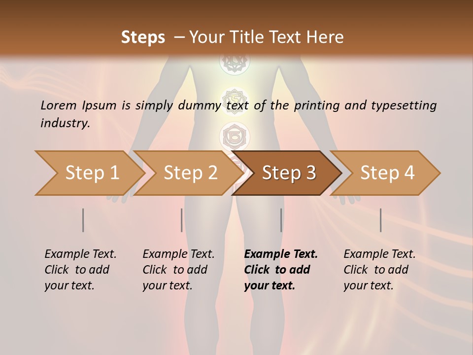 Light Energy Yellow PowerPoint Template