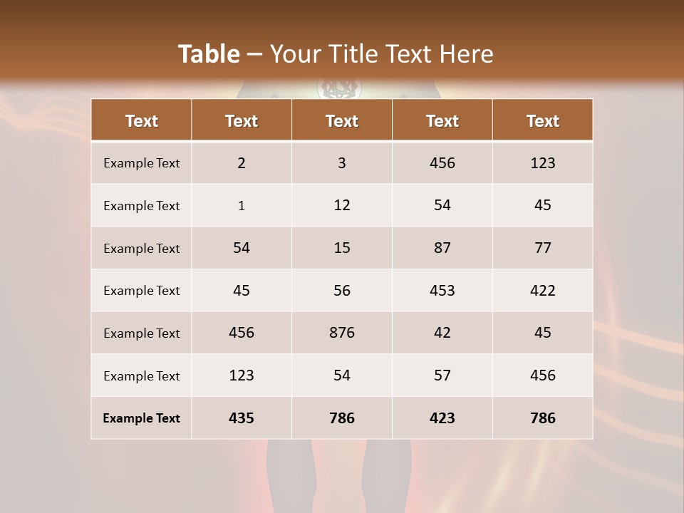 Light Energy Yellow PowerPoint Template
