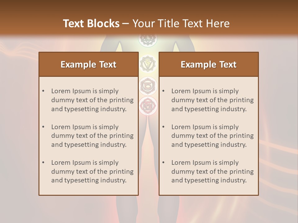 Light Energy Yellow PowerPoint Template