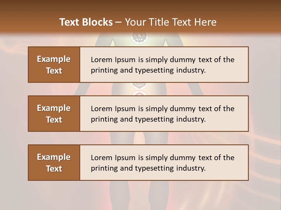 Light Energy Yellow PowerPoint Template
