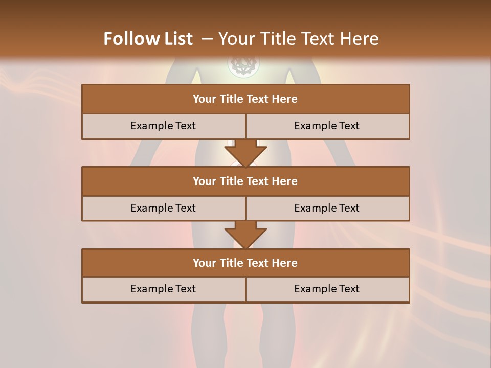 Light Energy Yellow PowerPoint Template