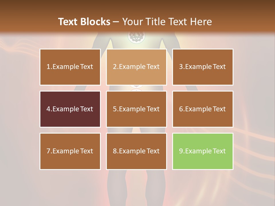 Light Energy Yellow PowerPoint Template