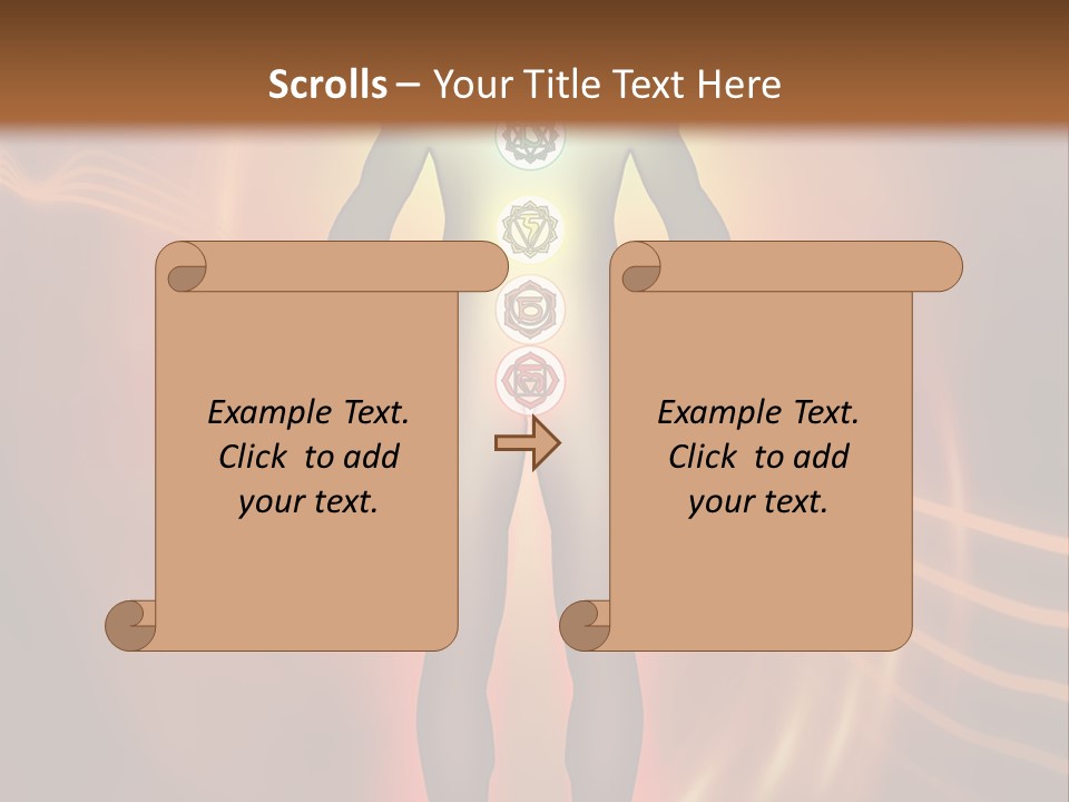 Light Energy Yellow PowerPoint Template