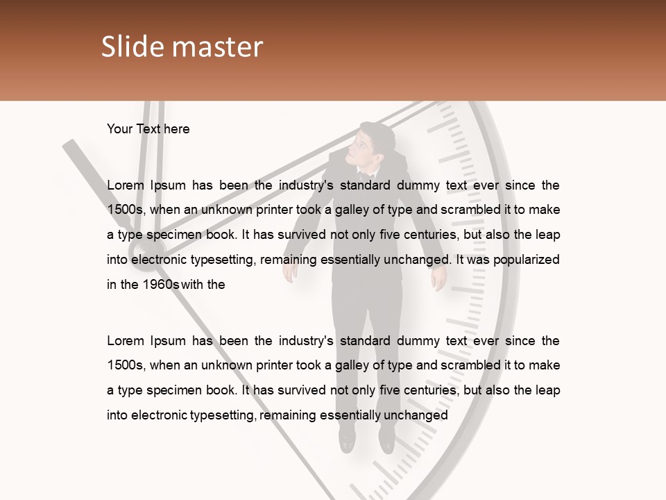 Current Manager Dependence PowerPoint Template