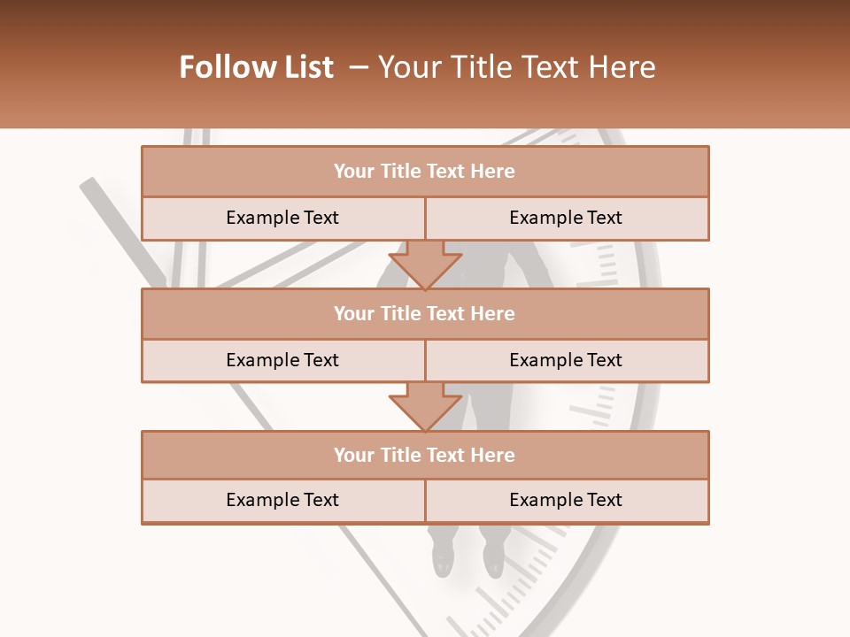 Current Manager Dependence PowerPoint Template