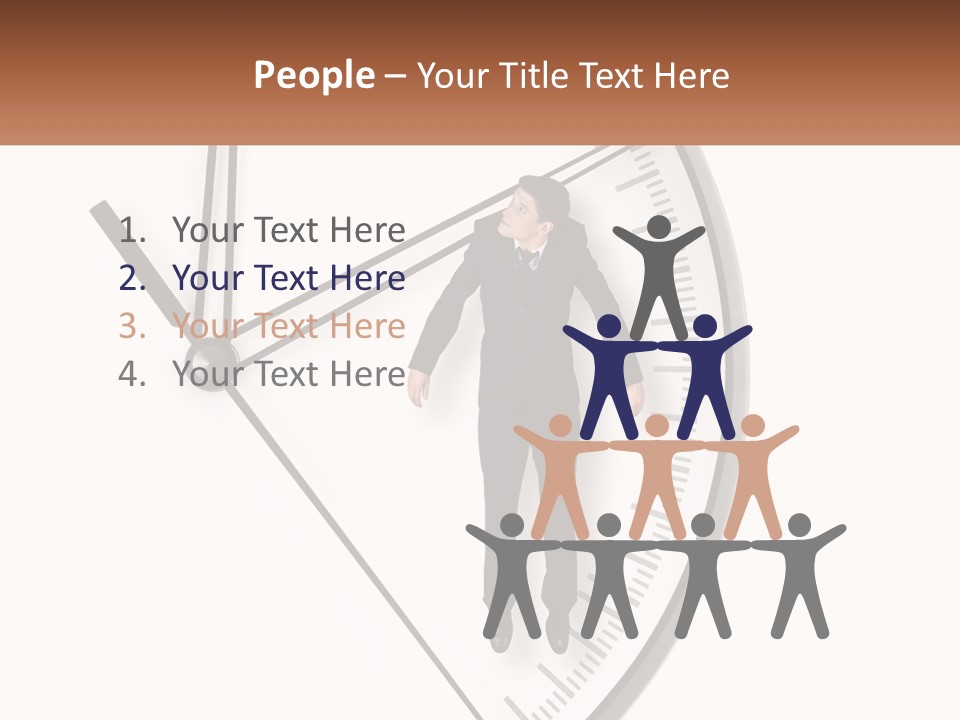 Current Manager Dependence PowerPoint Template