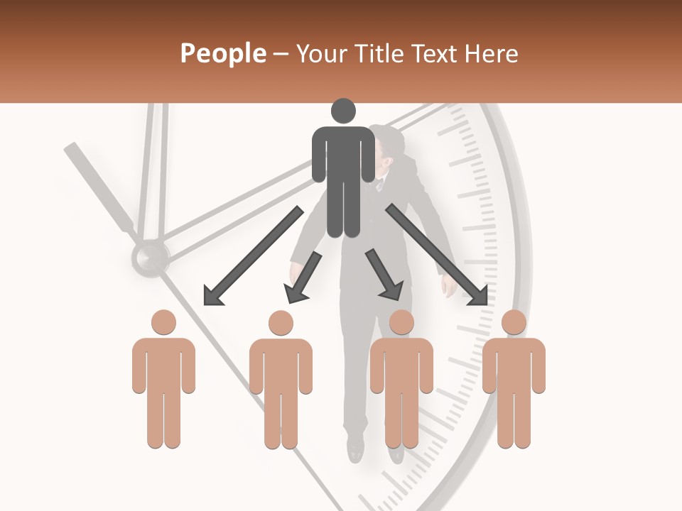 Current Manager Dependence PowerPoint Template