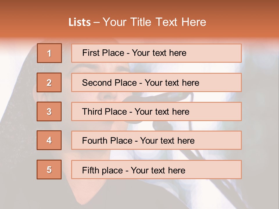 Sinead One Vocalist PowerPoint Template