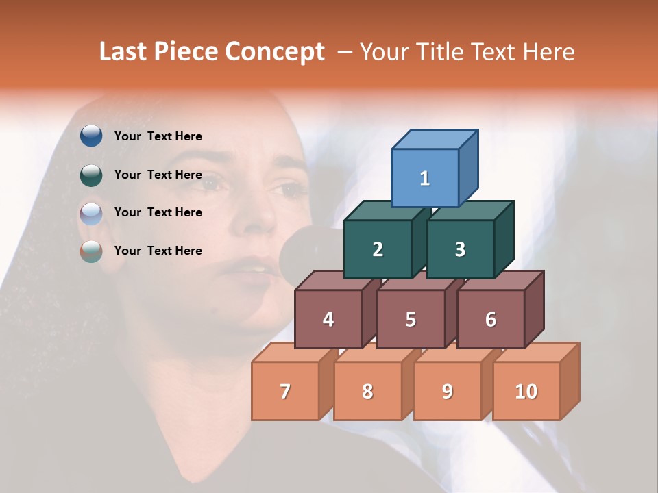 Sinead One Vocalist PowerPoint Template