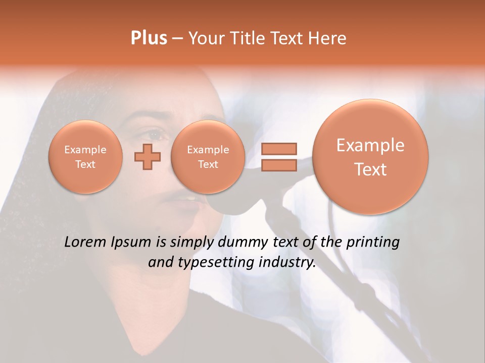 Sinead One Vocalist PowerPoint Template