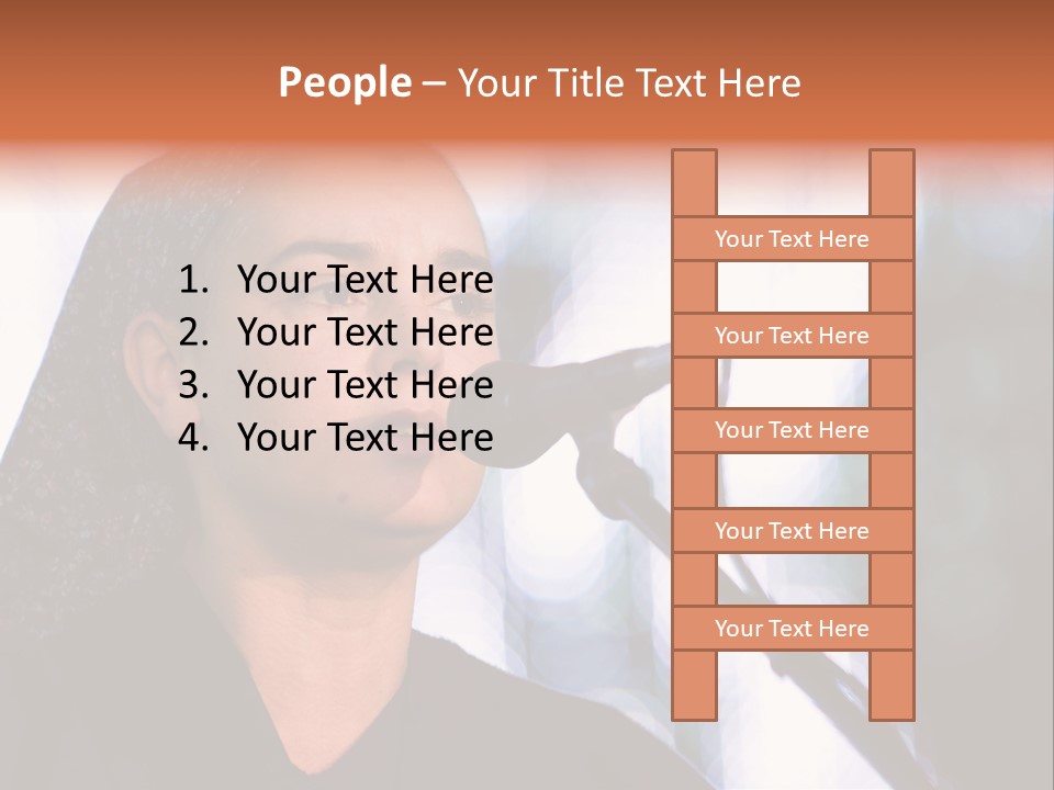 Sinead One Vocalist PowerPoint Template