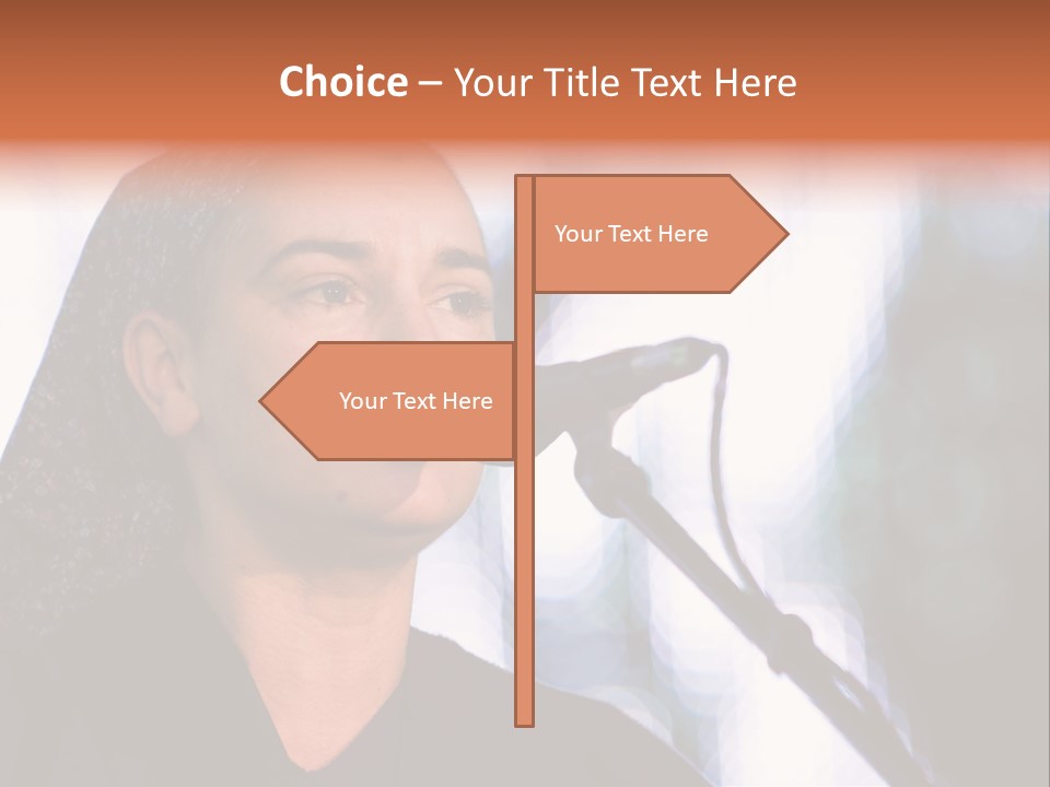 Sinead One Vocalist PowerPoint Template