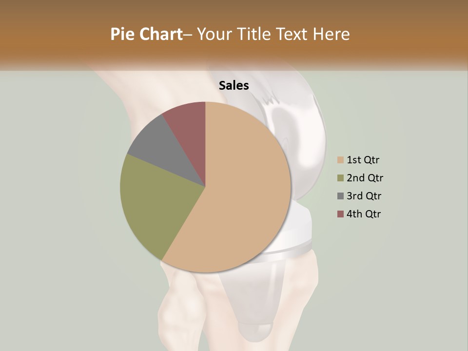 Knee Tibia Medicine PowerPoint Template