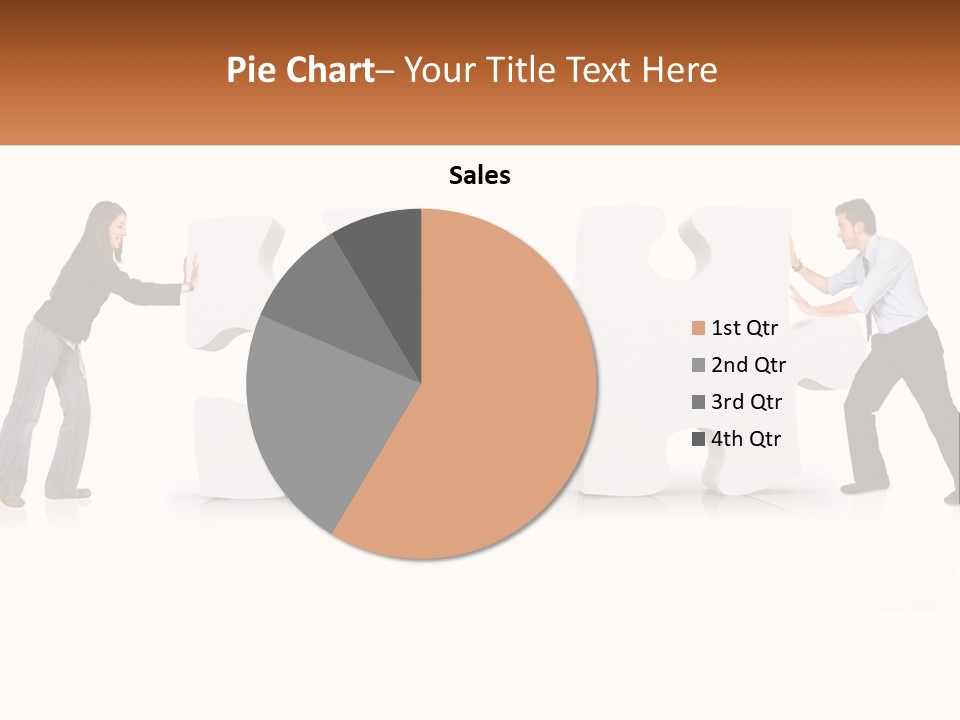 Challenge Puzzle Solved PowerPoint Template