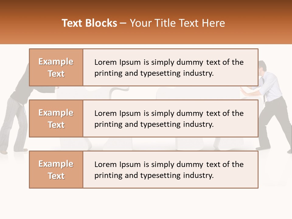 Challenge Puzzle Solved PowerPoint Template