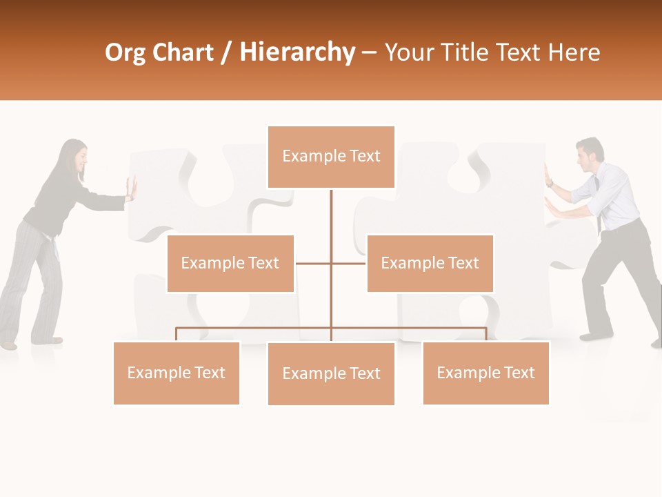 Challenge Puzzle Solved PowerPoint Template