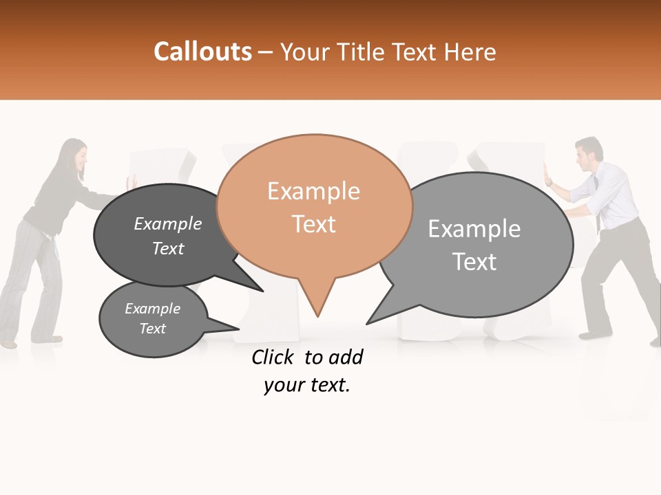 Challenge Puzzle Solved PowerPoint Template