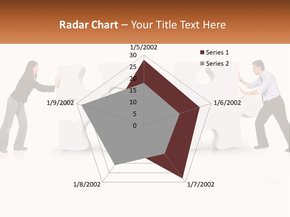 Challenge Puzzle Solved PowerPoint Template