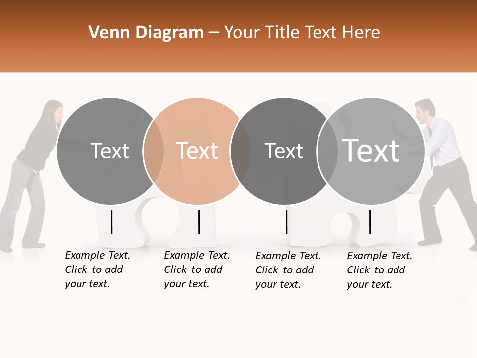 Challenge Puzzle Solved PowerPoint Template