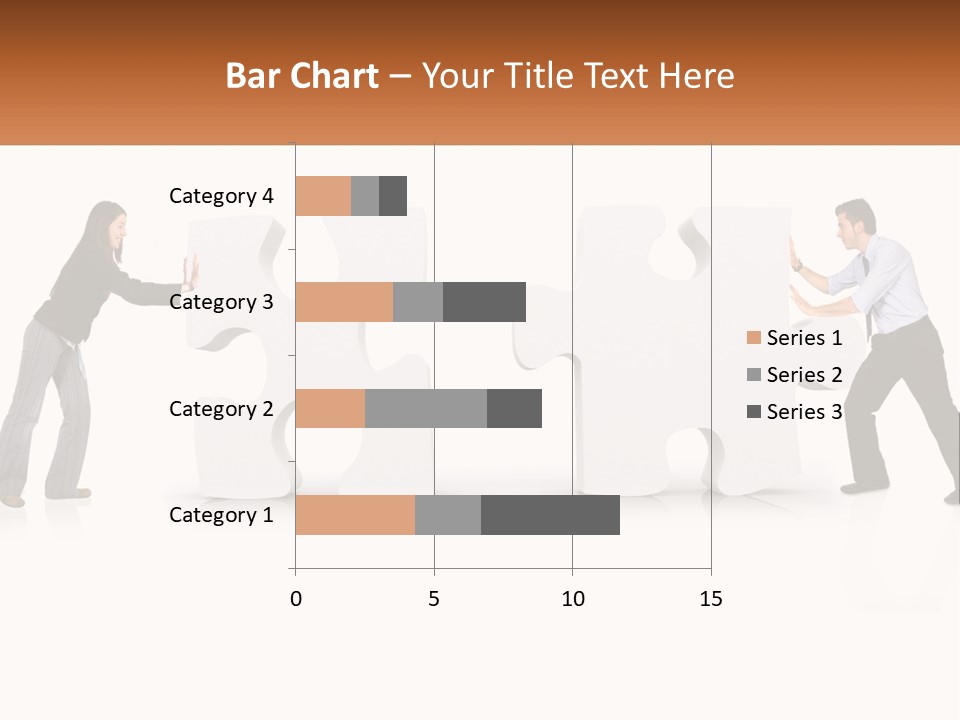 Challenge Puzzle Solved PowerPoint Template