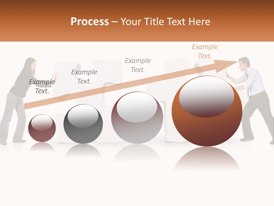 Challenge Puzzle Solved PowerPoint Template