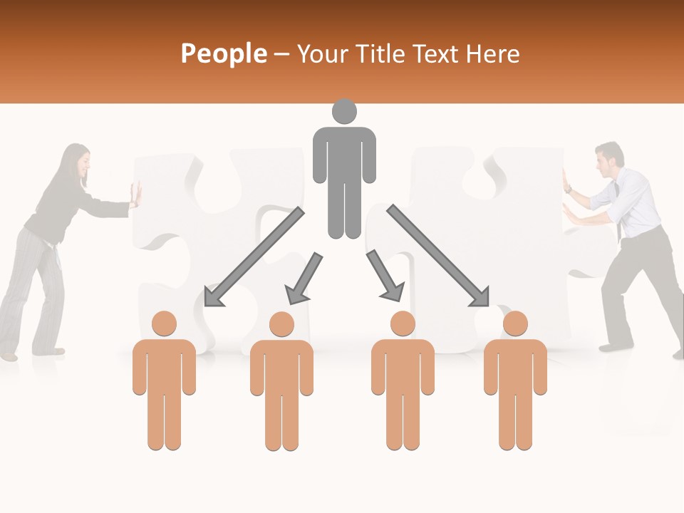 Challenge Puzzle Solved PowerPoint Template