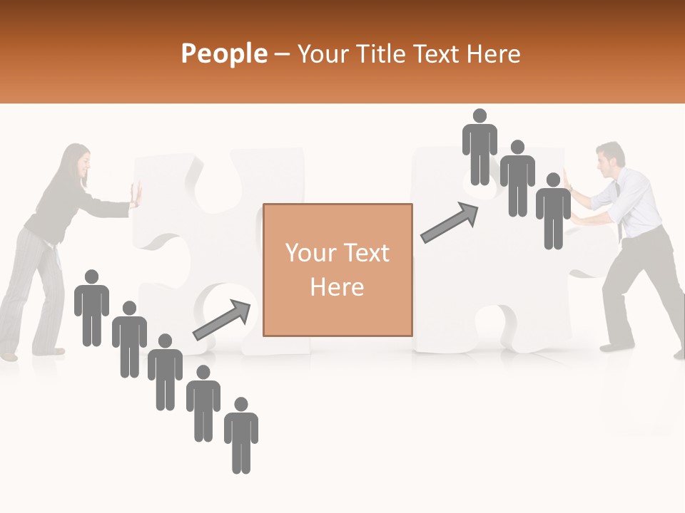 Challenge Puzzle Solved PowerPoint Template