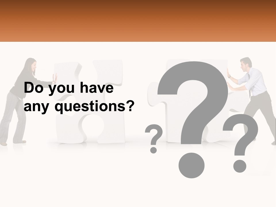 Challenge Puzzle Solved PowerPoint Template