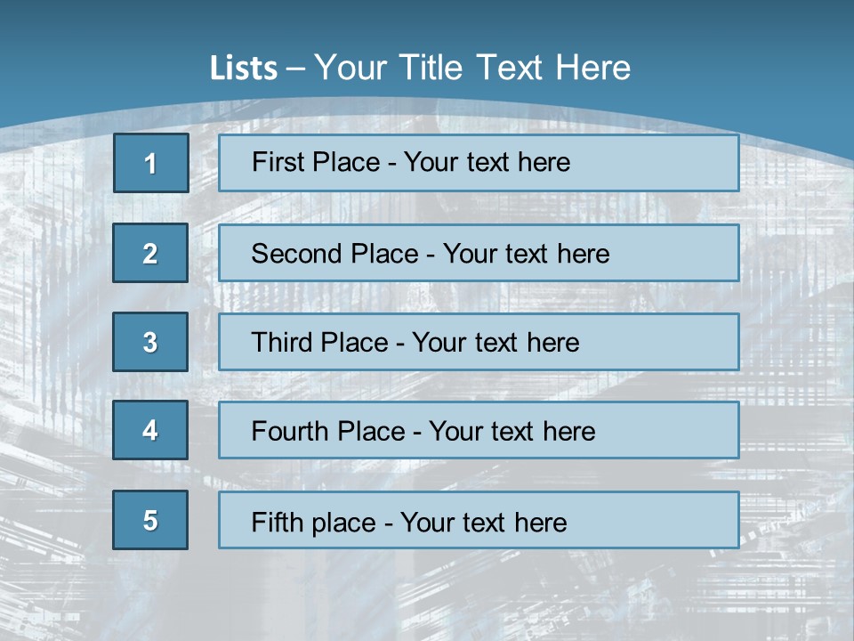 Aged Poster Textured PowerPoint Template
