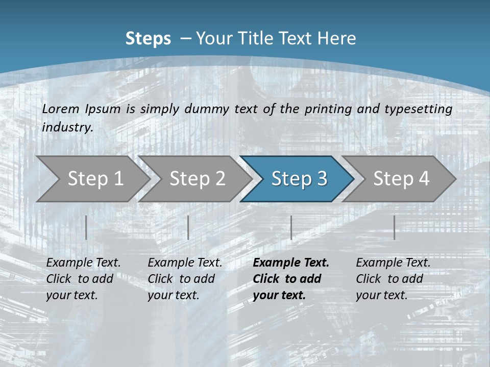 Aged Poster Textured PowerPoint Template