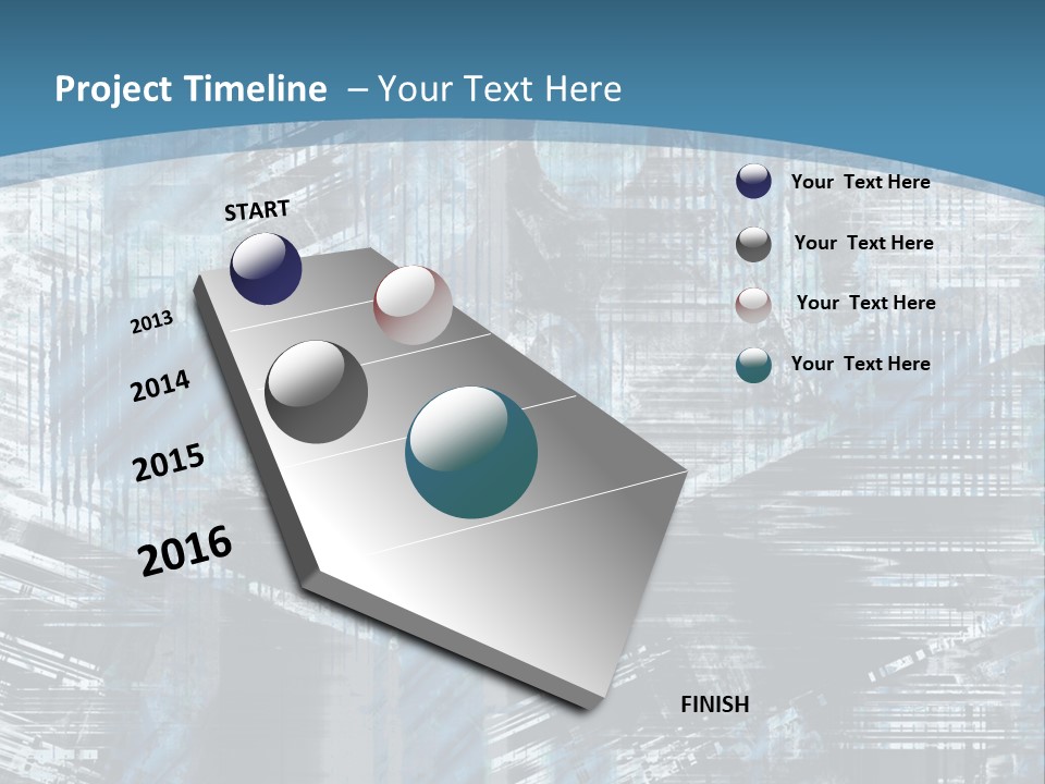 Aged Poster Textured PowerPoint Template