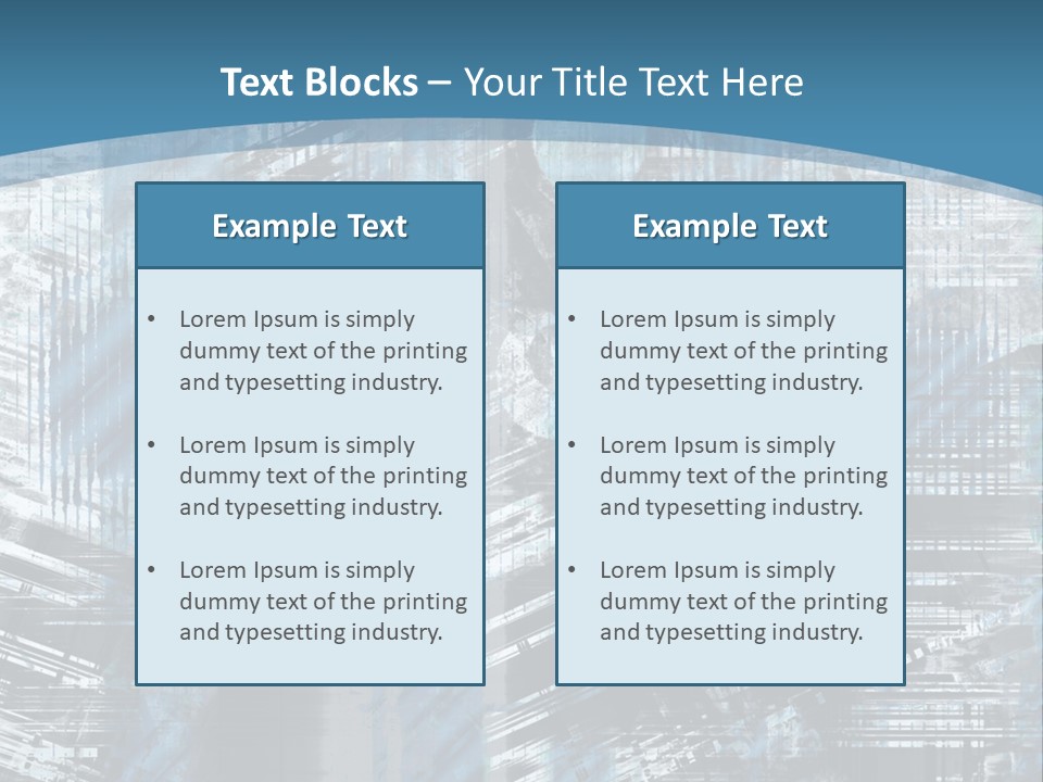 Aged Poster Textured PowerPoint Template