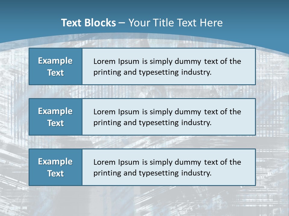 Aged Poster Textured PowerPoint Template