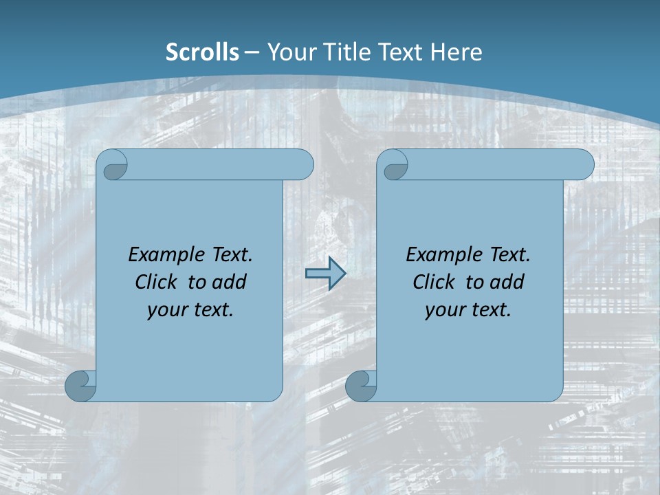 Aged Poster Textured PowerPoint Template