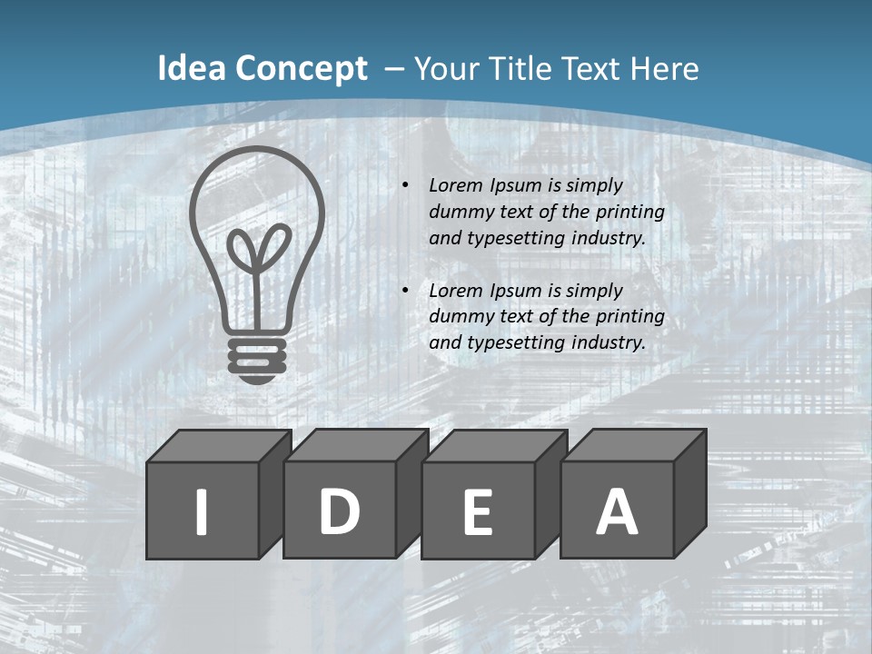 Aged Poster Textured PowerPoint Template