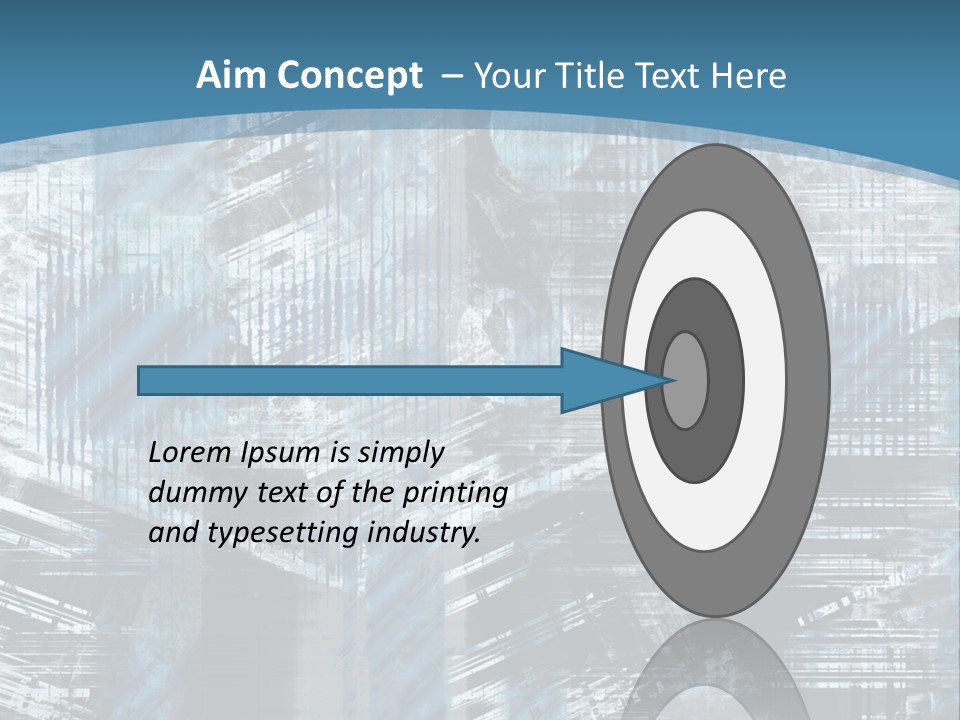 Aged Poster Textured PowerPoint Template