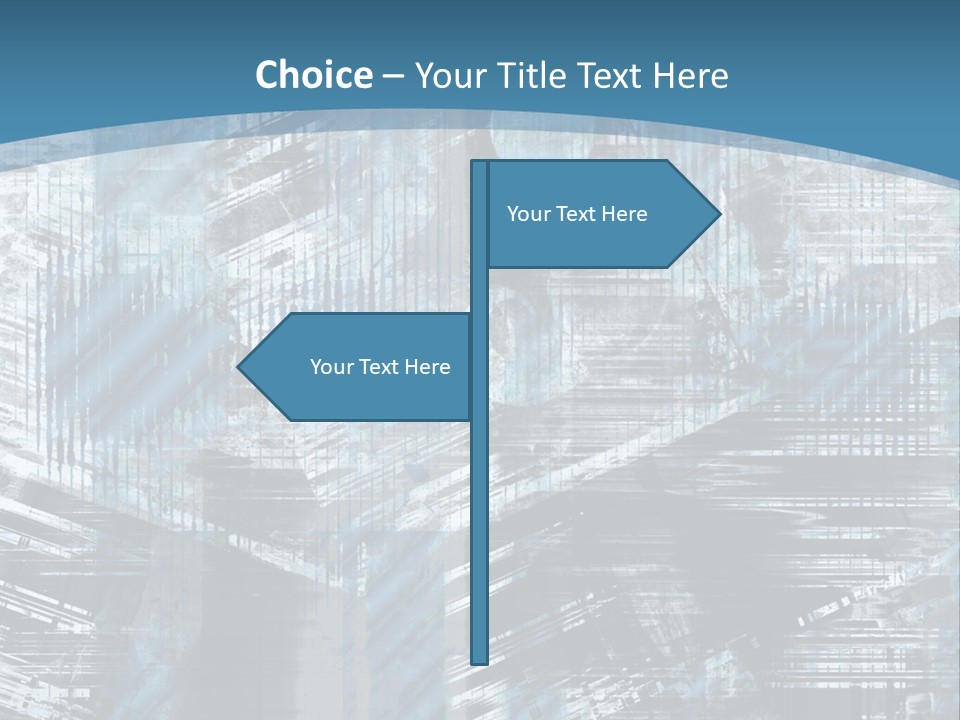 Aged Poster Textured PowerPoint Template
