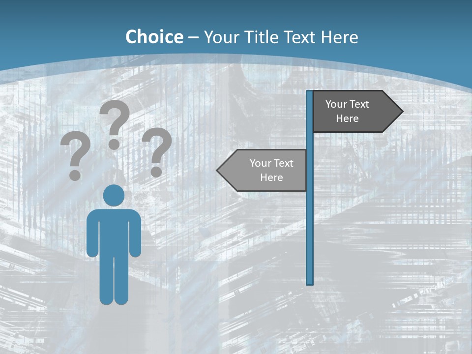 Aged Poster Textured PowerPoint Template